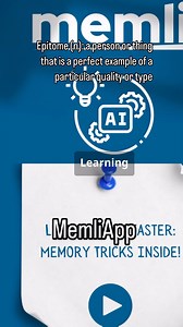 Word of the Day: #Epitome  Meaning:  “Epitome” means a perfect...