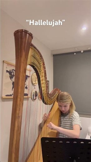 “Hallelujah” by Leonard Cohen #harp