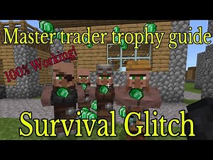 How to get the Master Trader Trophy - Minecraft Trophy Guide