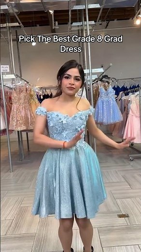 Pick The Prettiest Grade 8 Graduation Dress