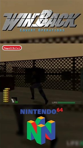 WinBack Covert Operations (1999) Pioneering cover shooter on N64 & PS2 #RetroGaming Classic Hit Game