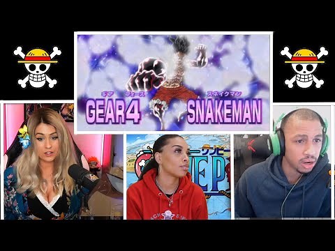 Luffy Gear 4 (Snakeman) vs Katakuri - Reaction Mashup