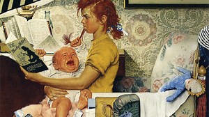 On Pins and Needles: A Rockwell Model’s Reflection