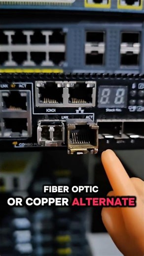 SFP modules are not only for fiber! 😲