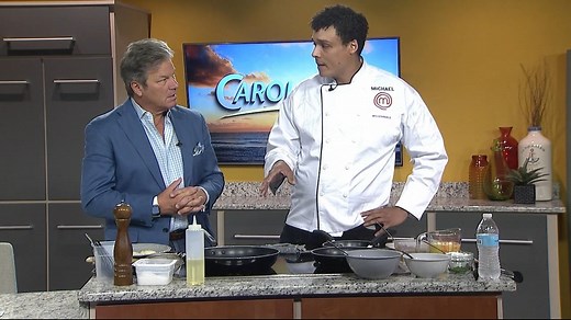 MasterChef: Generations Winner Michael Leonard Cooks for Carolina AM - WFXB