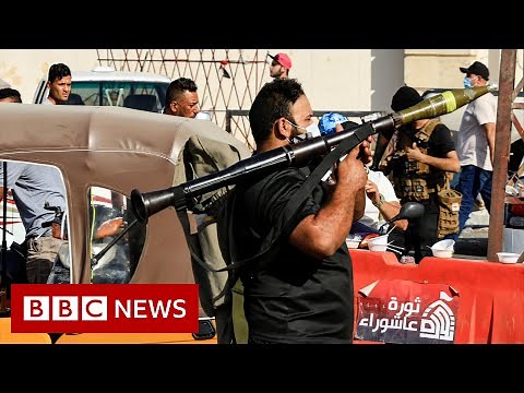 Deadly violence in Baghdad after Moqtada al-Sadr quits - BBC News