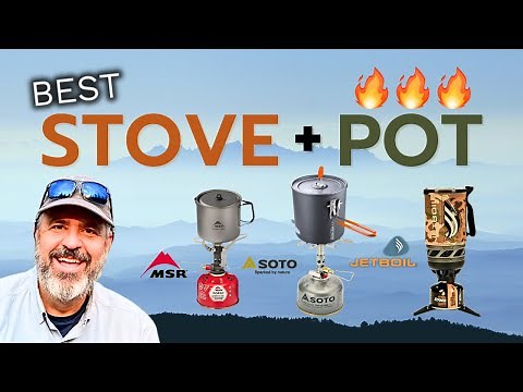 Best Backpacking Stove and Camping Pot Set Up for 2025!