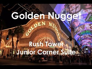 Golden Nugget Las Vegas - Rush Tower - Junior Corner Suite Room Tour