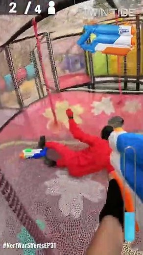 Nerf War | Park Battle Shorts EP31 #shorts #nerf