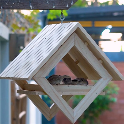 32K views · 233 reactions | DIY Adorable Bird Feeder | Smart DIYs & Crafts | Facebook