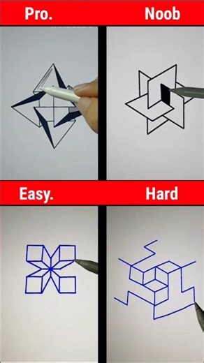 Only 1% Can Understand This Optical Illusion 🤯 | Impossible Shapes Drawing