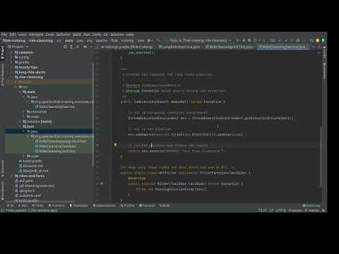 Basics of stream processing with Apache Flink, episode 1