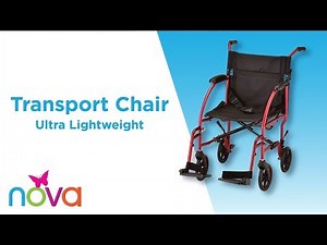 Ultra Lightweight Transport Chair - Features and How To Assemble