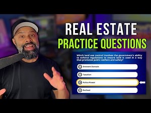Can You Pass? 20 MUST KNOW Real Estate Exam Questions