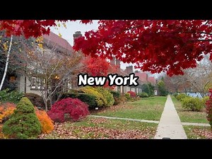 Autumn In New York Virtual Tour - Most Beautiful Neighborhood In NYC - Forest Hills