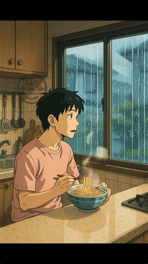 Rainy Day Ramen | Cozy Anime Cooking | Aki’s Kitchen Tales #animecooking #japanesefood