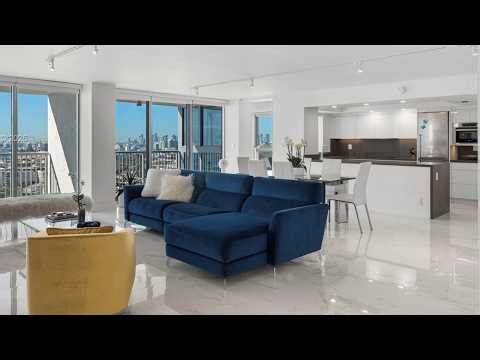 INSIDE a Modern Miami Beach Oceanfront Penthouse with Panoramic Skyline Views | SERHANT. Tour
