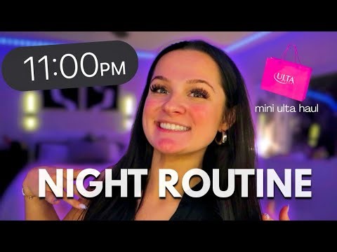 A Full Self Care Night at 11PM | Cozy Reset Routine | Ulta Haul | My Favorite Products