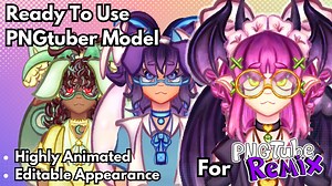 Customisable PNGtuber Model [FREE BETA]