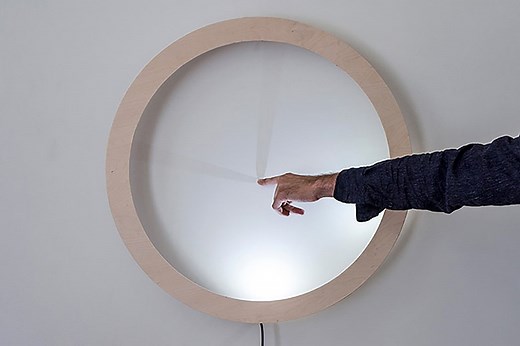 The ShadowPlay Clock Is an Interactive Piece of Art