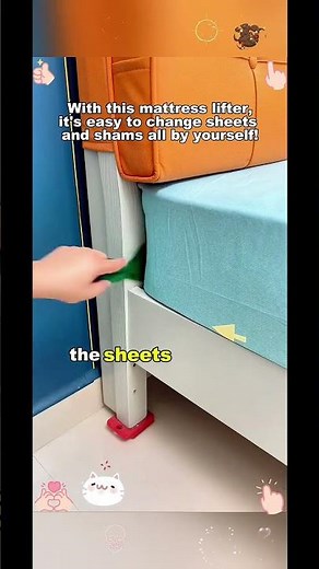 Easy Sheet Changing with Mattress Lifter Tool