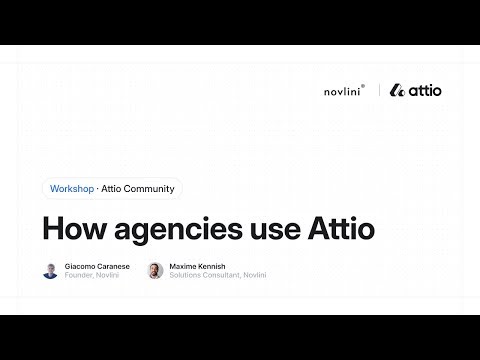 Attio | How agencies use Attio