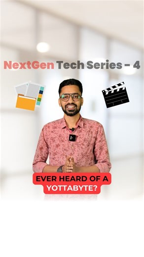 @hyperlaunch.co | A yottabyte is the largest unit of digital storage, equaling one septillion bytes! 🌌 To put that in perspective, it’s more data than you... | Instagram