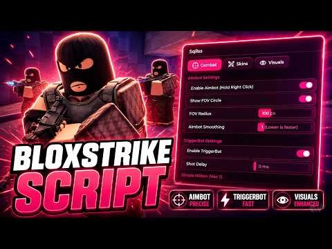 [FREE] BloxStrike Script | ESP | Skin Changer | Aimbot & More