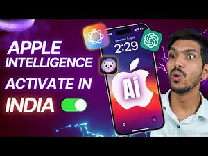 How To Enable Apple Intelligence In India - iPhone iOS18.4 - Apple Intelligence Kaise Use Kare