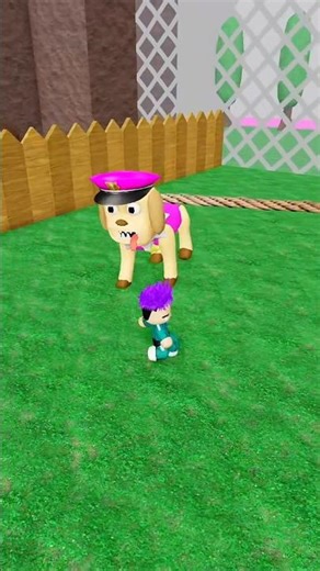 Thanos dog Obby Challenge 😂#roblox #shorts