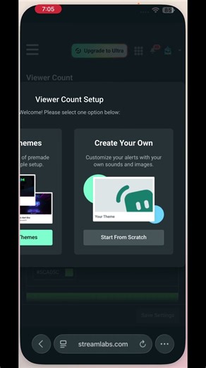 How to set viewers count in streamchamp 😌 #streamer #streamchamp #views #youtube