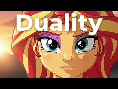 Sunset Shimmer In Duality Equestria Girls Darkwave Music Fan Music Video AI Generated