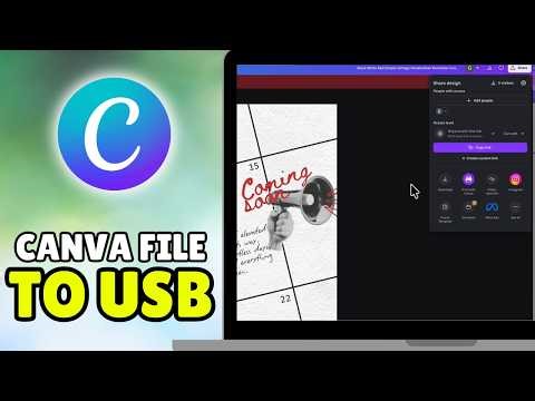 How To Transfer Canva File To USB (2026) - Put Your Canva Presentation On USB Flash Drive/Pendrive