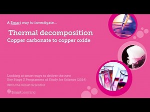 Smart Science - Thermal decomposition