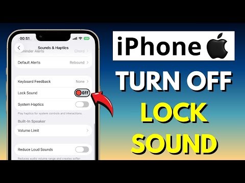 How to Turn Off the Lock Sound on iPhone