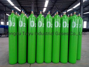 [Hot Item] Liquid/Gaseous 99.999% Oxygen O2 40L/47L/50L Cylinder/ISO Tank from China