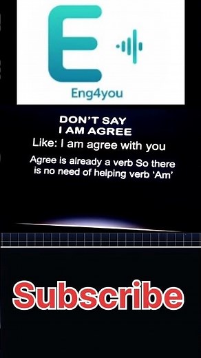 Use of “AGREE” in English | Common Mistakes Explained | Eng4You