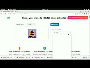 resize image to 128X128