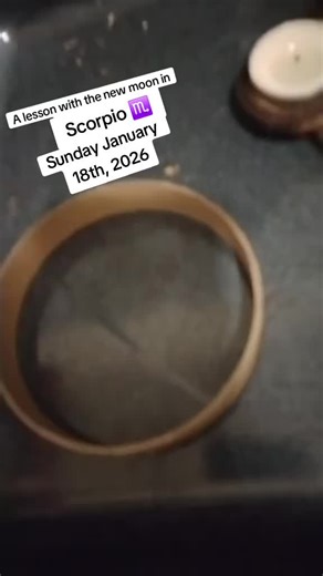 New moon in Scorpio ♏️ Sunday January 18th, 2026 #witchcraft #witch #witchesoftiktok #witchyvibes #365daysofbeingawitch