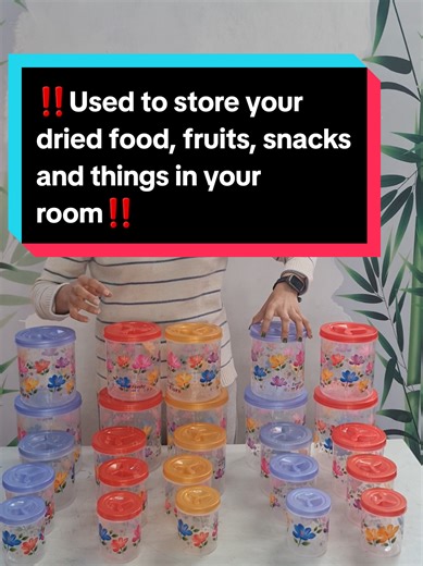 👉High Quality BPA-Free PET Plastic✅️ 👉Multipurpose Storage✅️ 👉Easy to Open & Close✅️ 👉Locks in Freshness✅️ 👉Stackable & Easy to Organise✅️ 👉Used to store your dried food, fruits, snacks and things in your room.✅️ . . To make Order ContactUs:9851061460📞☎️ Delivery all Over Nepal 🇳🇵 #container #spice #bpa
