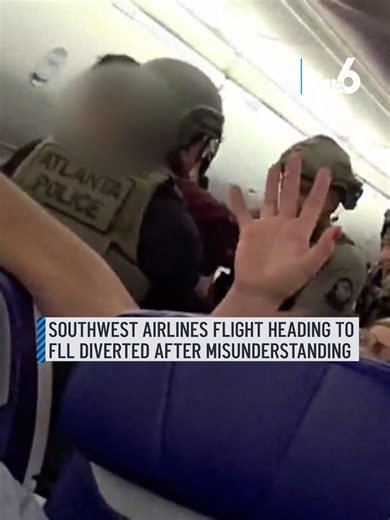 A Southwest Airlines flight that was heading to Fort Lauderdale-Hollywood International Airport on Friday night was diverted to Georgia after a passenger misunderstanding, airline officials said. NBC News reported that the incident was a misunderstanding, and that the passenger had set a timer on his phone so that he can pray for Ramadan. #airport #nbcnews #airplane