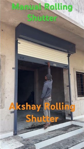 Manual Rolling Shutter Manufacturing 8805542122