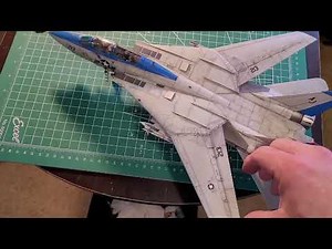 1/48 f-14d tomcat comparison finale. amk, tamiya, hobby boss and hasegawa