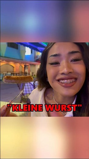 🇹🇭THAI Girl tries GERMAN SAUSAGE🌭😋