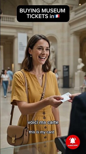 How to Buy Museum Tickets in French 🎨 | Learn French Conversation
