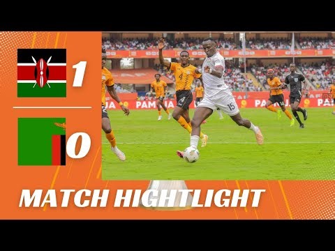 KENYA VS ZAMBIA 1-0 | EXTENDED HIGHLIGHTS & ALL GOALS | CHAN 2025