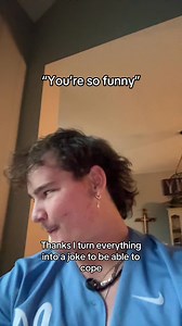 #funny #humor #darkhumor #jokes #coping #cope #feelings #emotion #real #kaleconway #relatable #laugh | Kale Conway