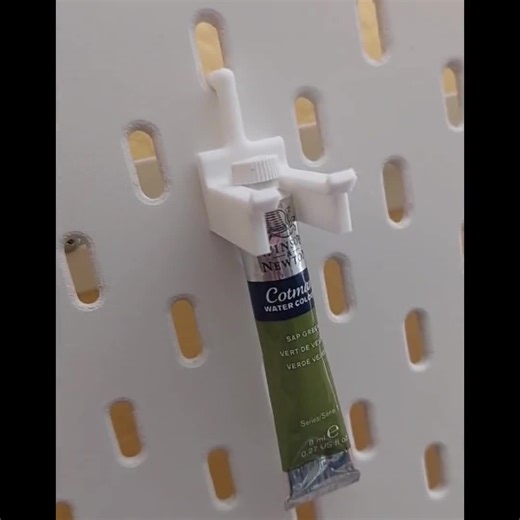 Ikea Paint Tube Storage