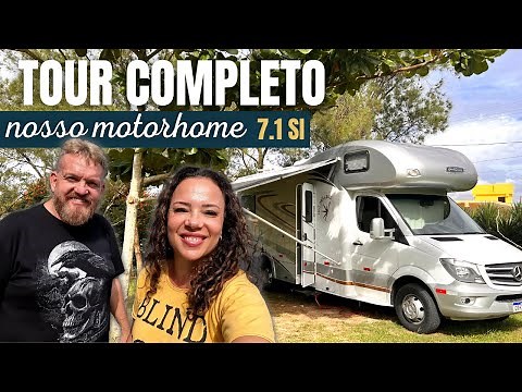 TOUR COMPLETO EM NOSSO MOTORHOME ‪@SantoInácioMotorhomes‬ 7.1 SI