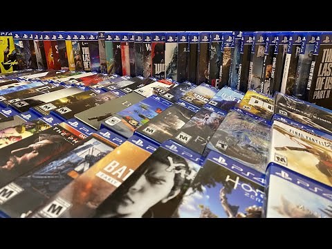 PS4 video game collection of 2020!